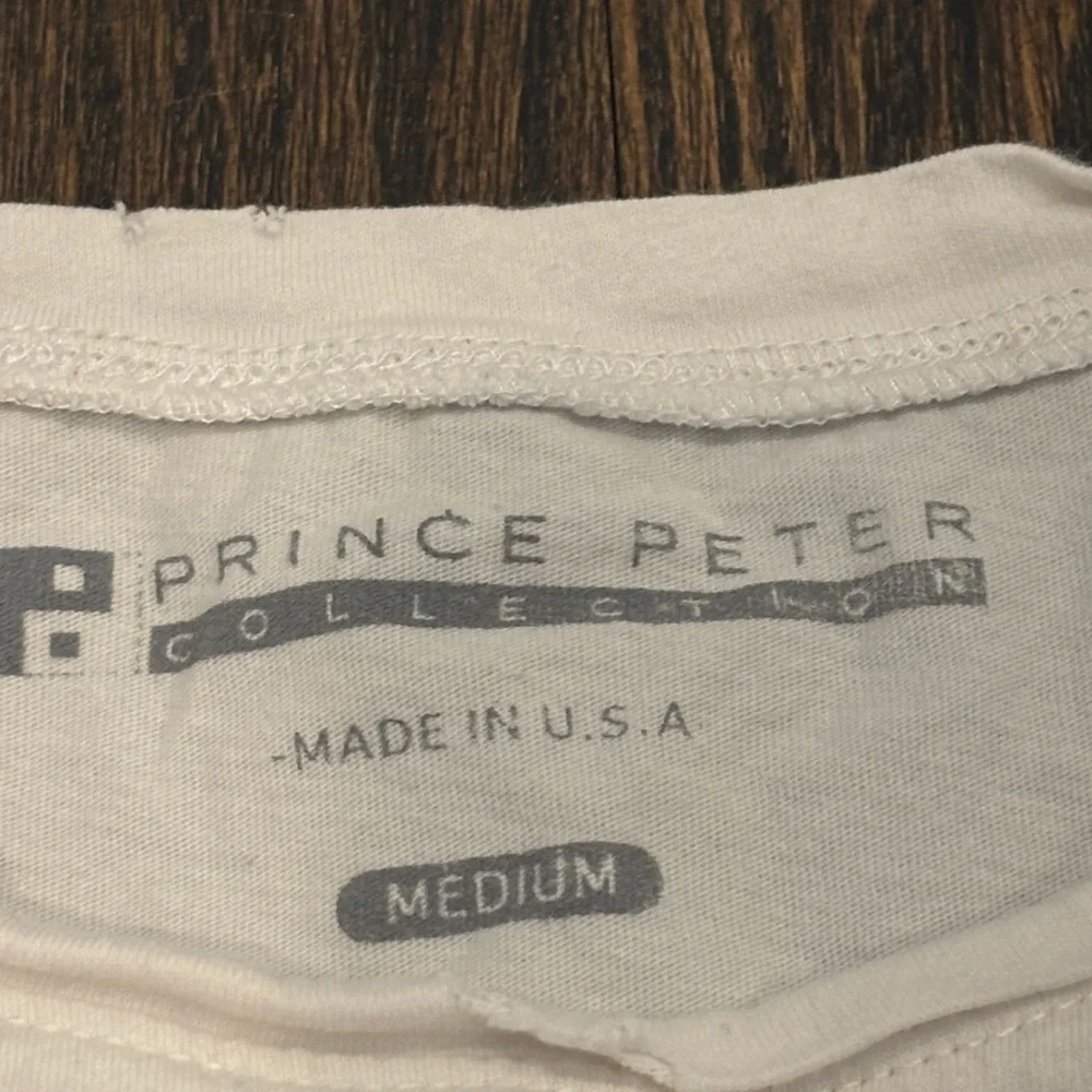 Prince Peter Collection Girl’s White Beverly Hills Tee Size Medium